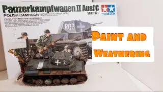 Tamiya 1/35 Panzerkampfwagen II Ausf.C | Polish Campaign | Part Three