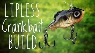 Lure Making a small Lipless Crankbait and Catching Fish