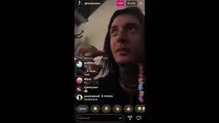 Ghostemane Instagram Livestream (2-20-19) Talks about Getting Arrested