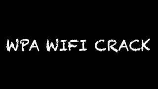 10. WPA WIFI Crack