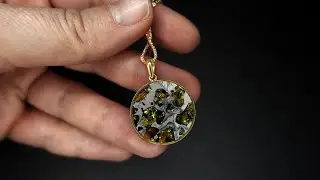 Кулон из метеорита Сеймчан - pendant meteorite Seymchan