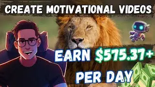 Earn $500 Per Day To Copy & Paste Motivational Videos On YouTube (FULL TUTORIAL)