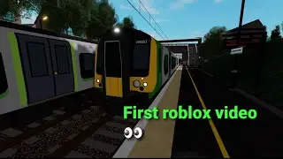(First Roblox video 👀) Trains at Hampton-in-arden