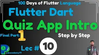 How to Make a Quiz App in Flutter | quiz app flutter  introduction