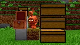 Minecraft Copper Golem Sorting System 26.1+ - SIMPLE & BEST DESIGN