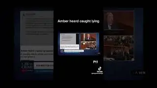 Amber Heard Caught Red Hand Lying In Court
