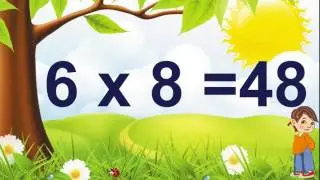 Таблиця множення на 6 з відповідями