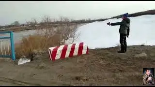 Ледоход. Казахстан,Садовое 05.04.22