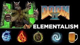 Ваш любимый ДУМЕЦ. Мод Elementalism в стиле Demon's Souls.