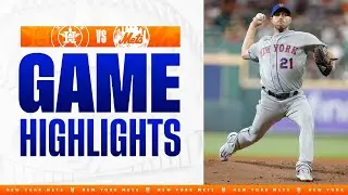 Max Scherzer Dominates as Mets Beat Astros 11-1