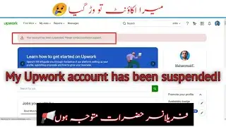 Why Has My Upwork Account Been Suspended?
