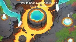 How to beat chimps mode on sulphur springs￼ (btd6)