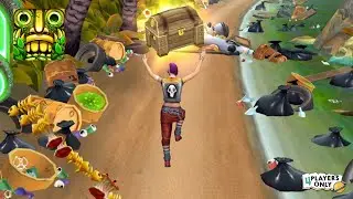 Temple Run 2 | MARIA SELVA ROCKER! - EARTH DAY TRASH COLLECTOR Challenge! By Imangi Studios