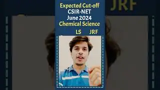 CSIR NET June 2024 Expected Cut Off | Csir net june 2024 result | Answey Key | csir net chemistry