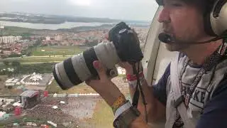 Lollapalooza - registrando o lolla BR 2019 do alto