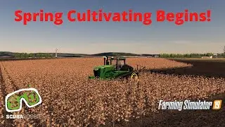 Flint Hills EP.2 Spring Cultivating Begins | FS19 Time Lapse | Farming Simulator