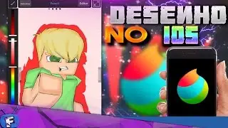 Desenhar e Pintar Minecraft em iPhone (No celular)  🎨 TUTORIAL