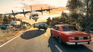 Airplane and Car Crashes - BeamNG.Drive