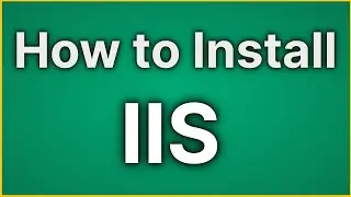 How to Install IIS on Windows 10 │ IIS Installation Step by Step │ Sid IT Solutions