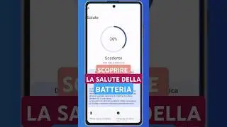 Scoprire lo stato di salute della batteria dello smartphone (nuovo metodo) #shorts