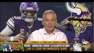 THE HERD | Colin Cowherd BELIEVES J.J. McCarthy Is HURTING The Minnesota Vikings | NFL