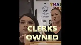 COURT CLERKS GET MAD. Karnes city TX