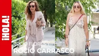 Rocío Flores, al borde del llanto tras su encuentro con su madre Rocío Carrasco