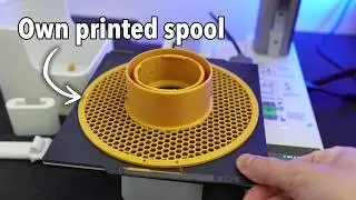 Print your own BambuLab spools to save money!