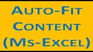 Auto Fit Content