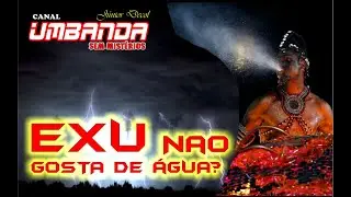 EXU TEM MEDO DE ÁGUA? #ensinamentos #umbanda #candomblé #exu #orixas