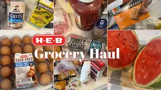 HEB Grocery Haul | Where To Grocery Shop In Texas |