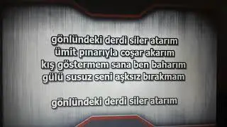 Baha-Gülü Susuz Seni Aşksız Bırakmam-Karaoke