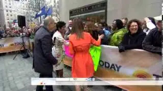 Joe Jonas looking like Jesus with glasses on the Today Show