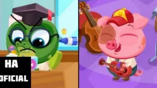 Bubbu School The Movie Ep2: Piggy Throws a party! part 2