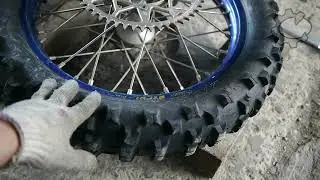 Лайфхак. Как разбортировать или забортировать мусс в колесо мотоцикла