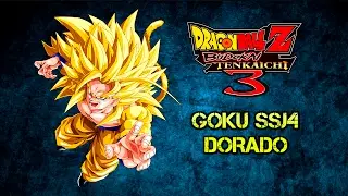 Goku Ssj4 Golden | DBZ Budokai Tenkaichi 3 (MOD)