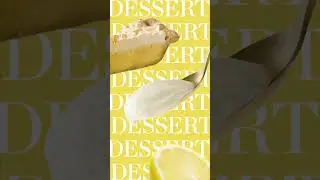 Sometimes, desserts are all about the classics. 🍋