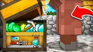Hice Casa SECRETA Dentro De Un COFRE!