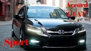 Honda Accord 2 4 AT Sport  снимаем задний стопарь