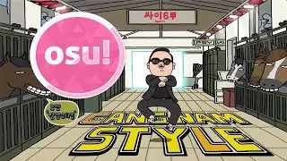 Gangnam style osu! (hand cam)