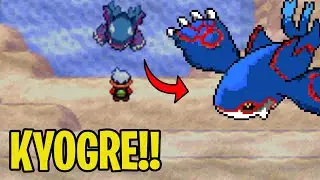 Como Capturar o KYOGRE No Pokémon Emerald