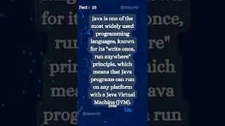 What is java..?#java #jvm #shorts #programming #servers #coding #facts #factoftheday