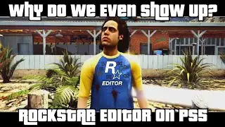 Why Do We Even Show Up? Rockstar Editor PS5 Short Film. GTA V