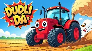 Traktor trrr-drn-drn 🚜💨 | Písnička o traktoru pro děti