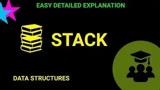 Stack Data Structure | Easy to understand  | push operation | pop operation | Emmanuel Tutorials