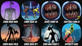Siren Head Mod: Evil Ghost Games, Siren Head Vs Robot 3D, Scary Siren Horror games 3D...