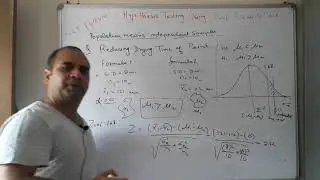 Business Statistics using python: Example of two sample test using z statistic