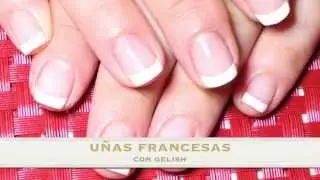 UÑAS FRANCESAS CON GELISH