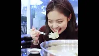 [블랙핑크 제니] 하나 둘 셋  냠!