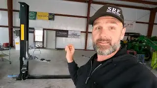 How to install an affordable automotive lift! Perfect man cave!